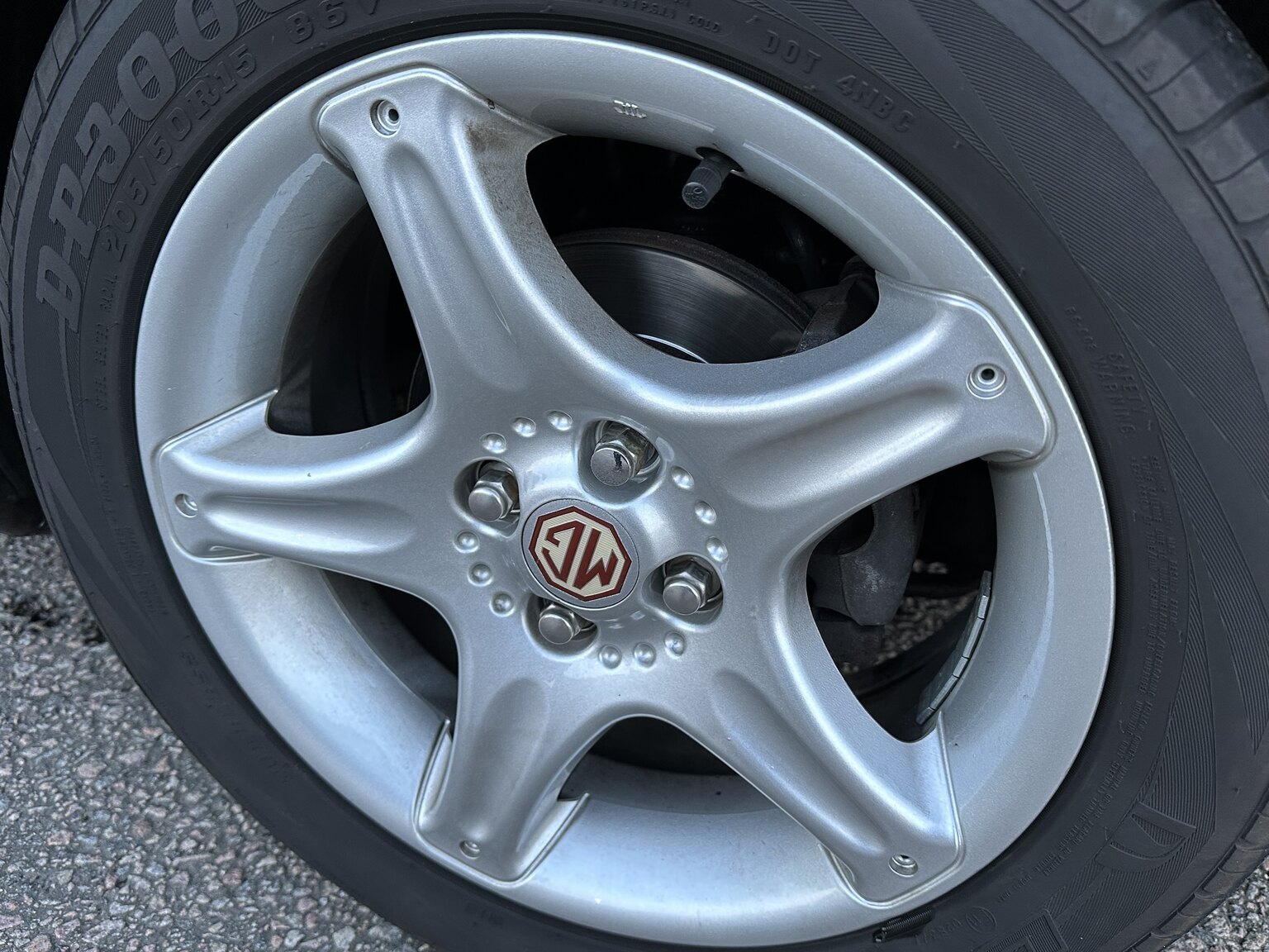 Exteriörbild på 1996 MG F Roadster