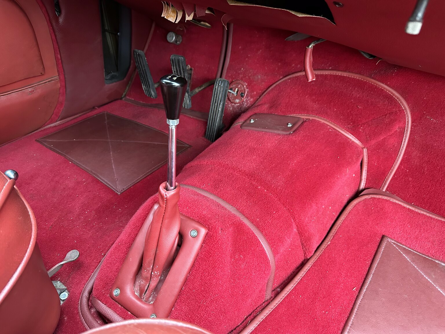 Innenraumfoto von 1954 Jaguar Mark VII Saloon