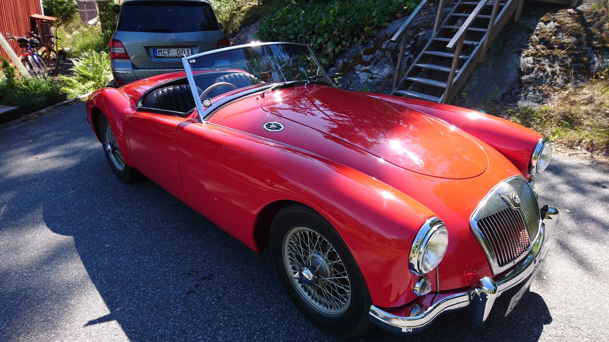 Exteriörbild på 1956 MG MGA 1500