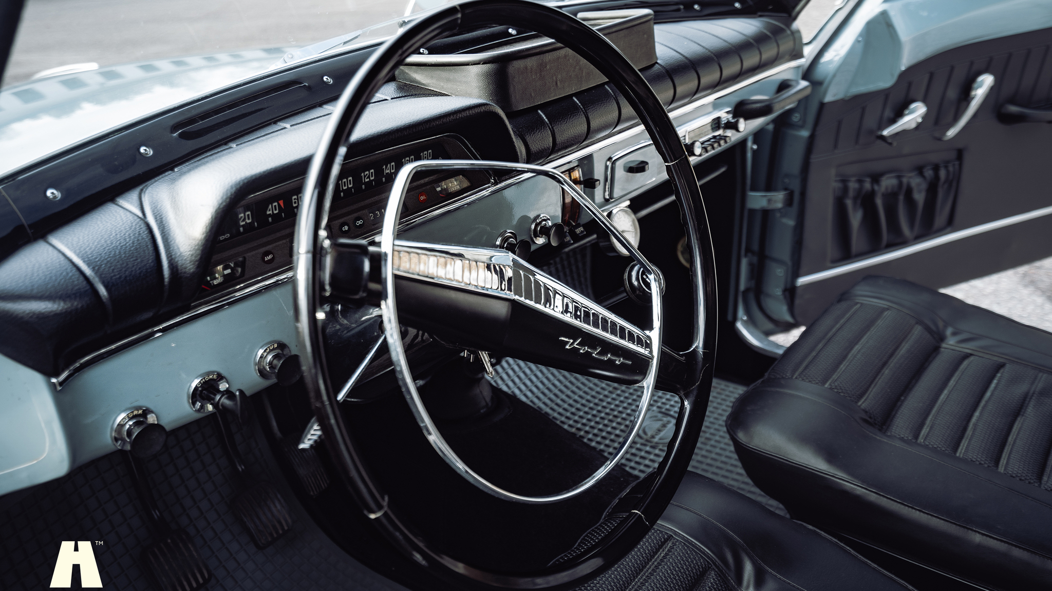 Innenraumfoto von 1965 Volvo Amazon 121 P220 Herrgårdsvagn