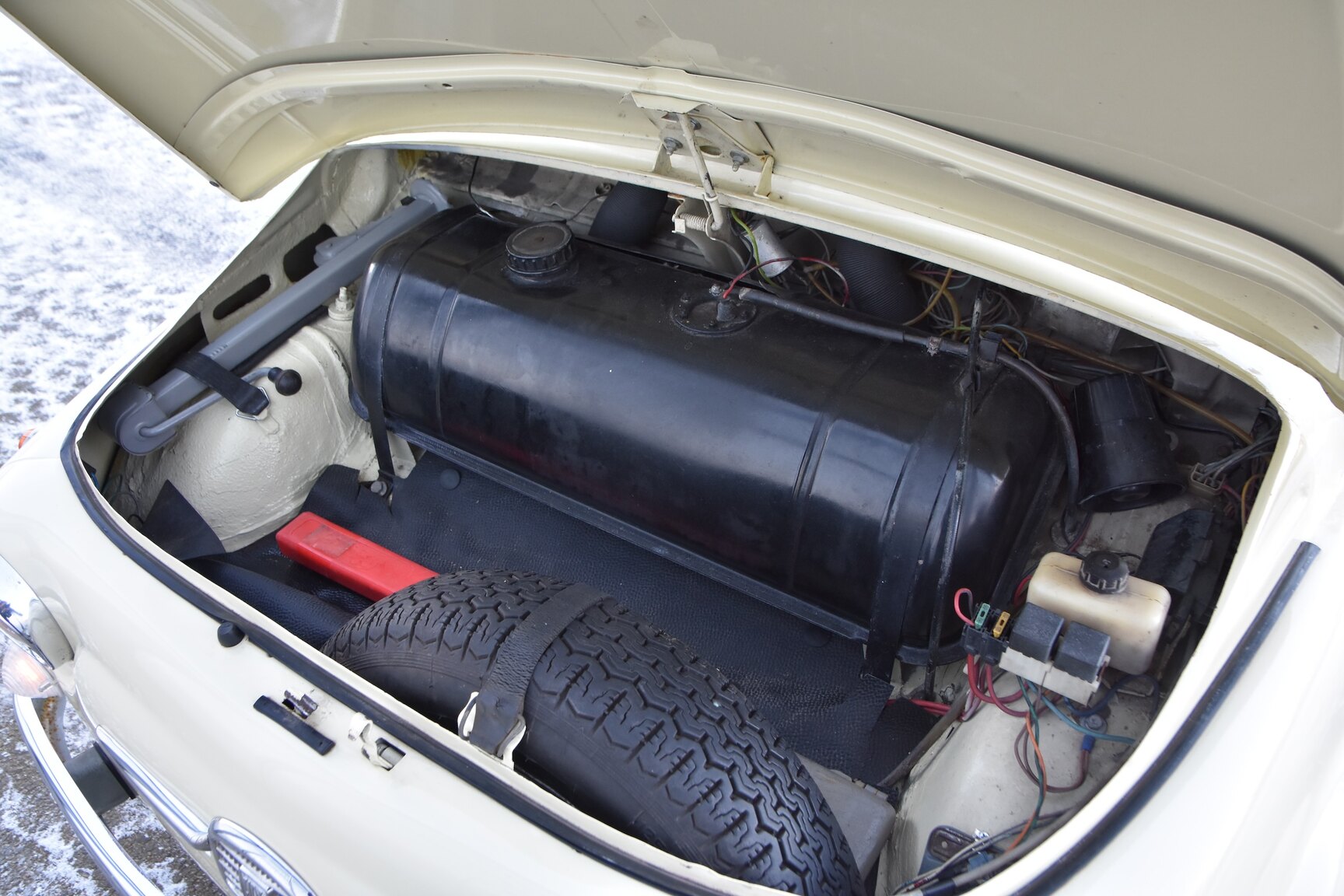 Interiörbild 1968 Fiat 500