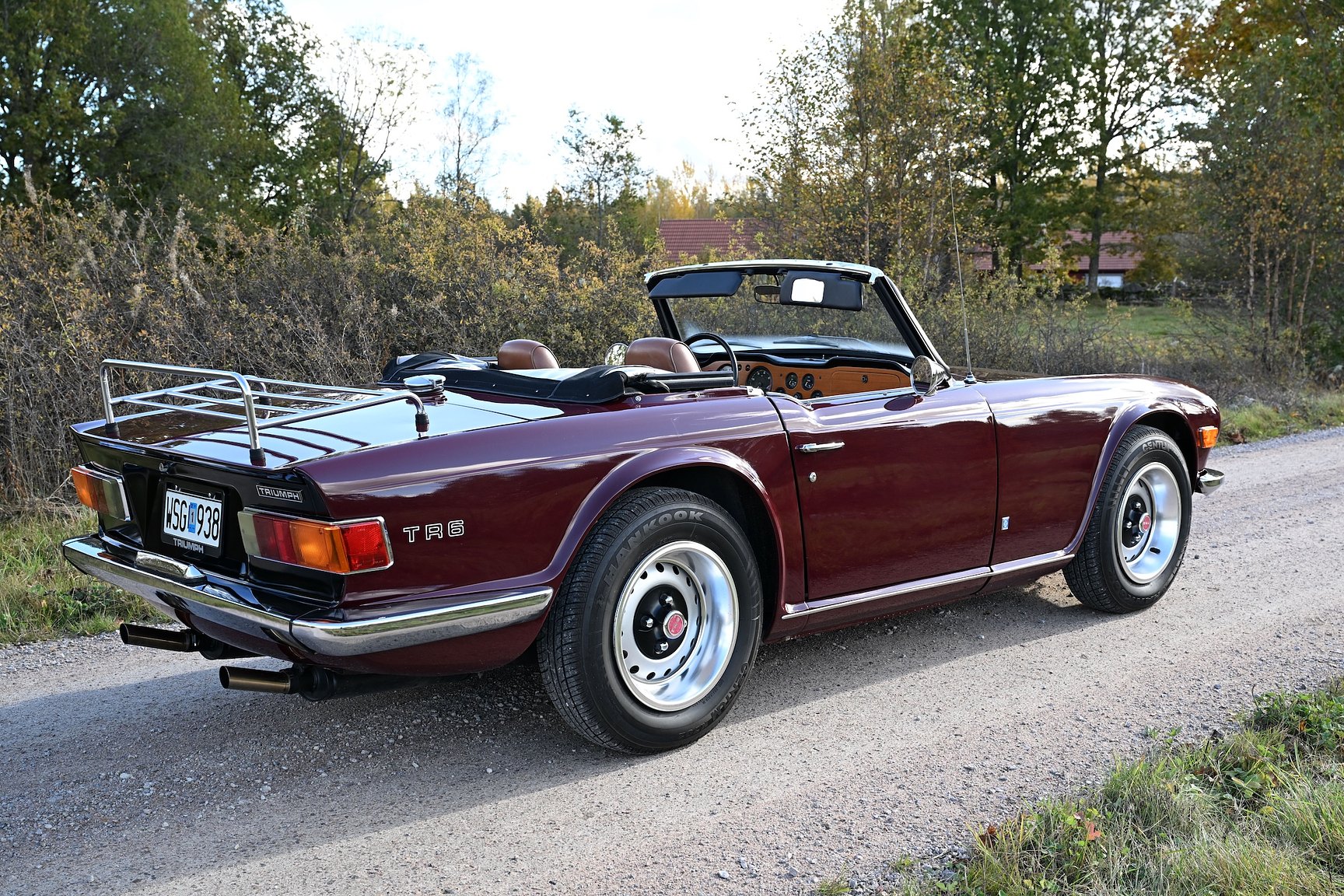 Exterior image of 1971 Triumph TR6