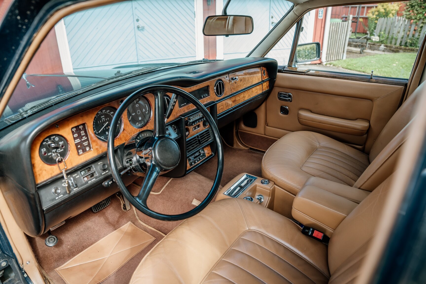 Interiörbild 1982 Rolls Royce Silver Spirit