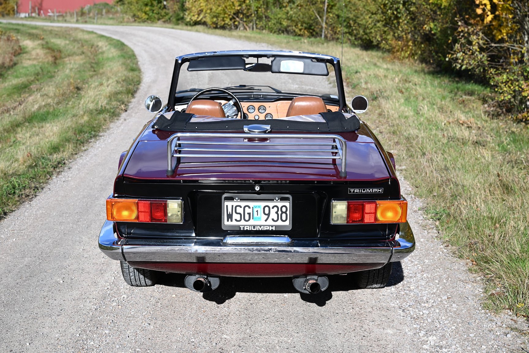 Exterior image of 1971 Triumph TR6