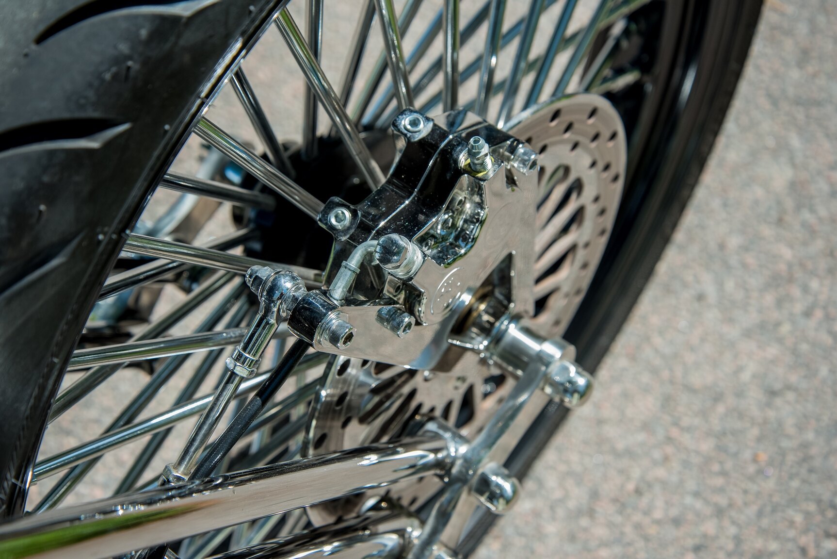 Image of 2024 P91 Customs Fat Bobber mechanics