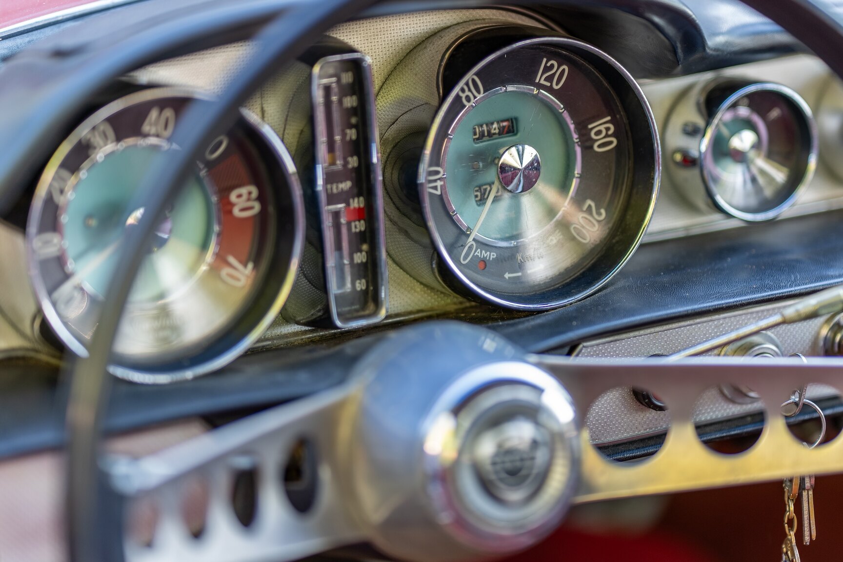 Interiörbild 1961 Volvo P1800