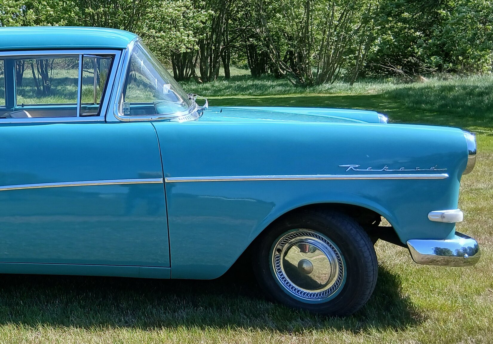 Aussenfoto 1958 Opel Olympia Rekord