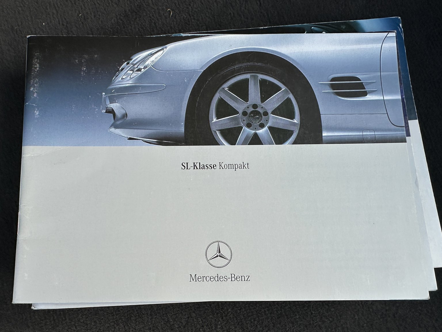 Documentation for 2002 Mercedes SL 55 AMG