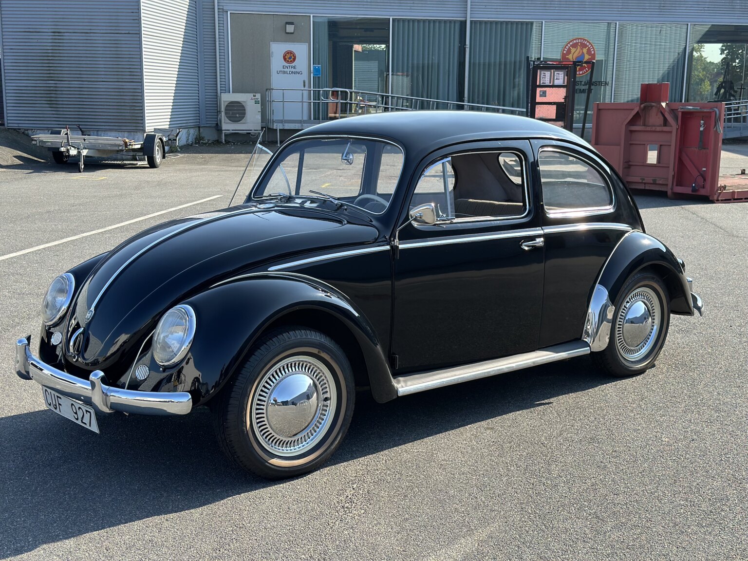 Exteriörbild på 1958 Volkswagen 1200 Beetle