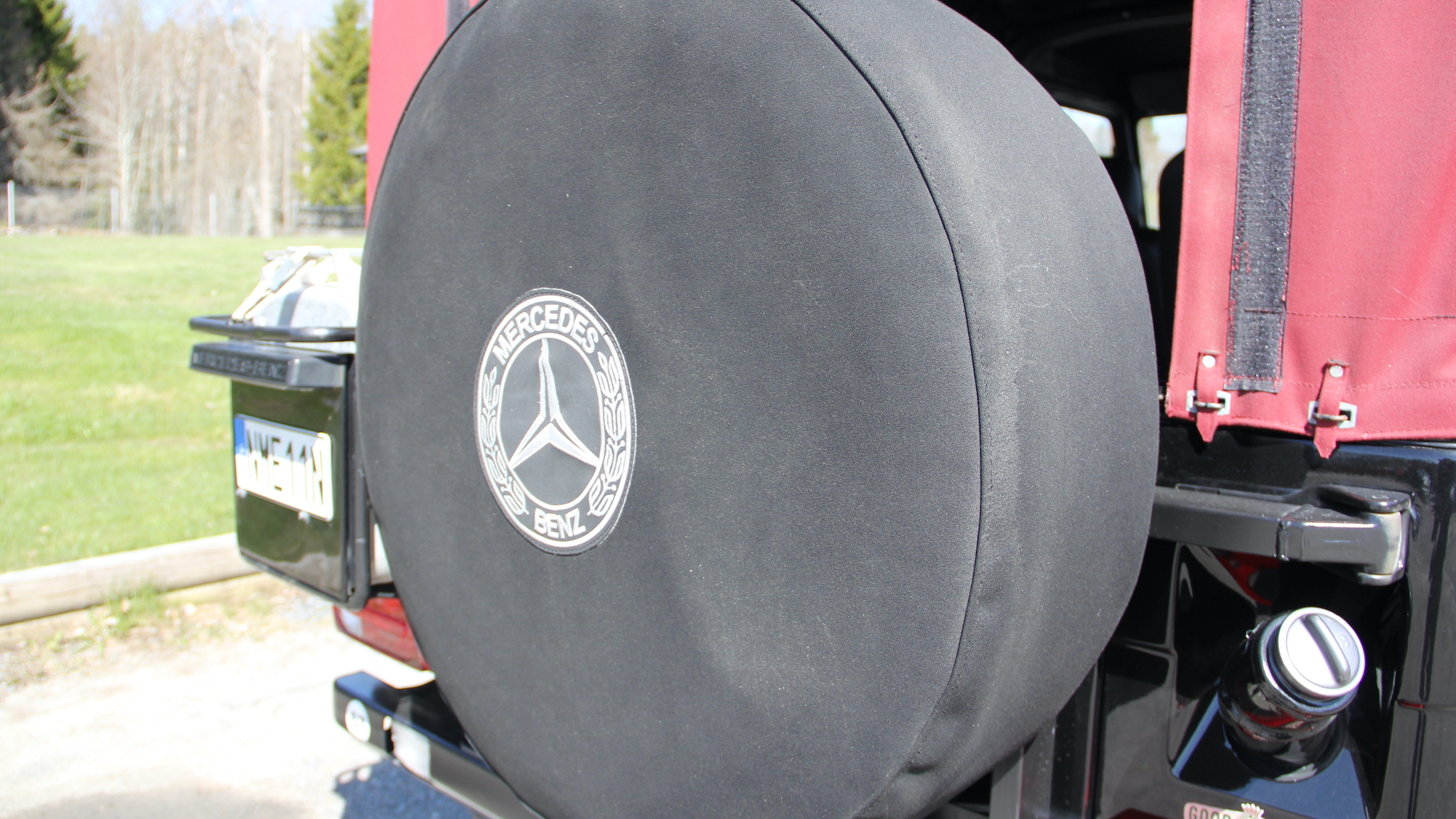 Exteriörbild på 1996 Mercedes G230 STEYR-PUCH Automat