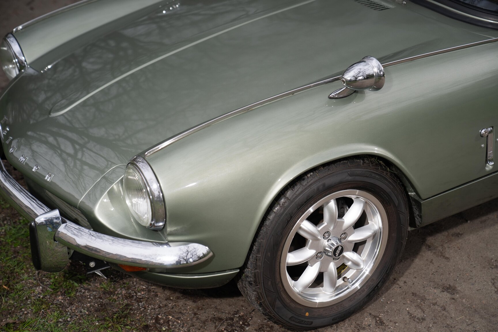 Exteriörbild på 1968 Triumph Spitfire