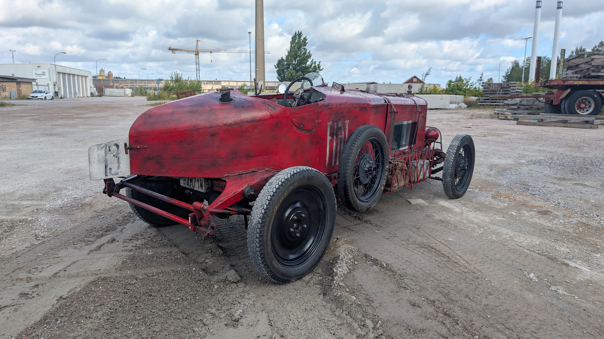 Exterior image of 1929 FIAT 321C (521c) "Flying Fiona"