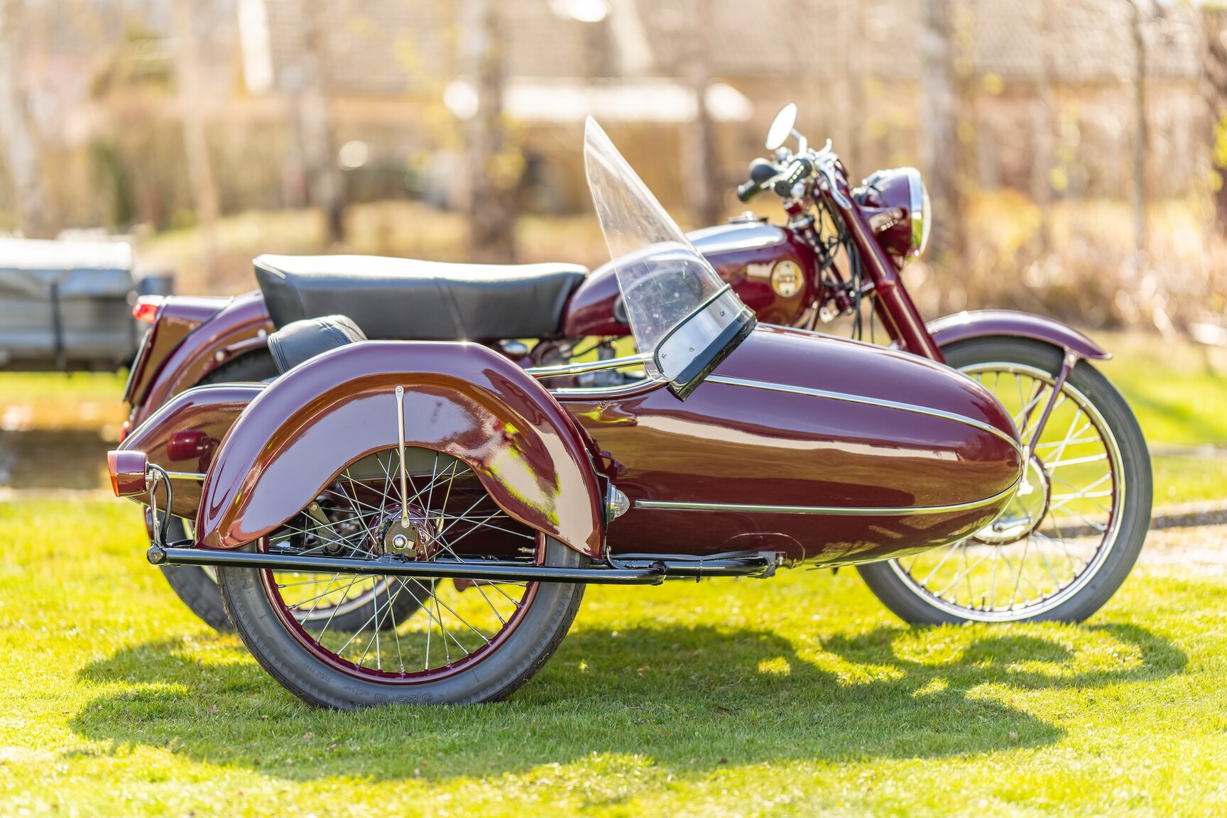 Aussenfoto 1954 Ariel FH 650 Huntsmaster Twin