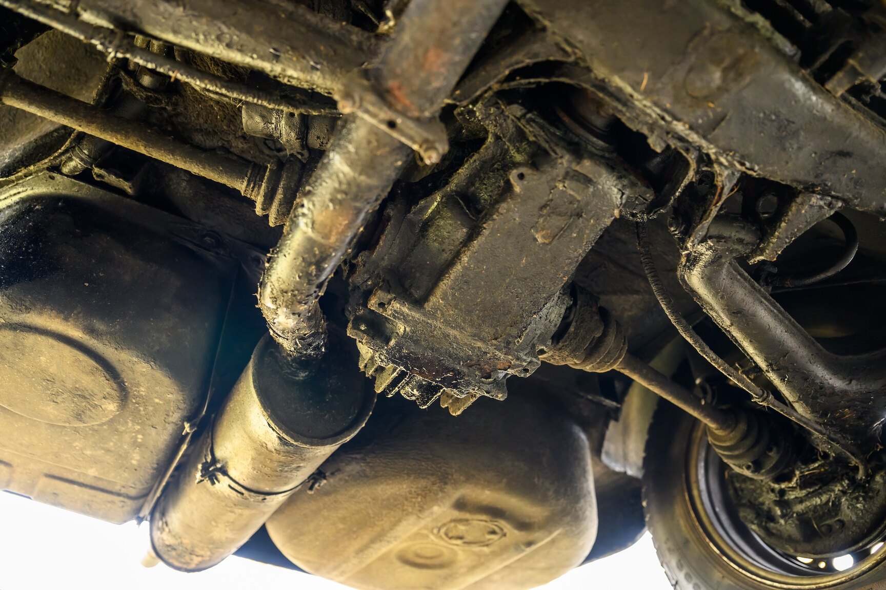 Image of 1986 BMW 520i mechanics