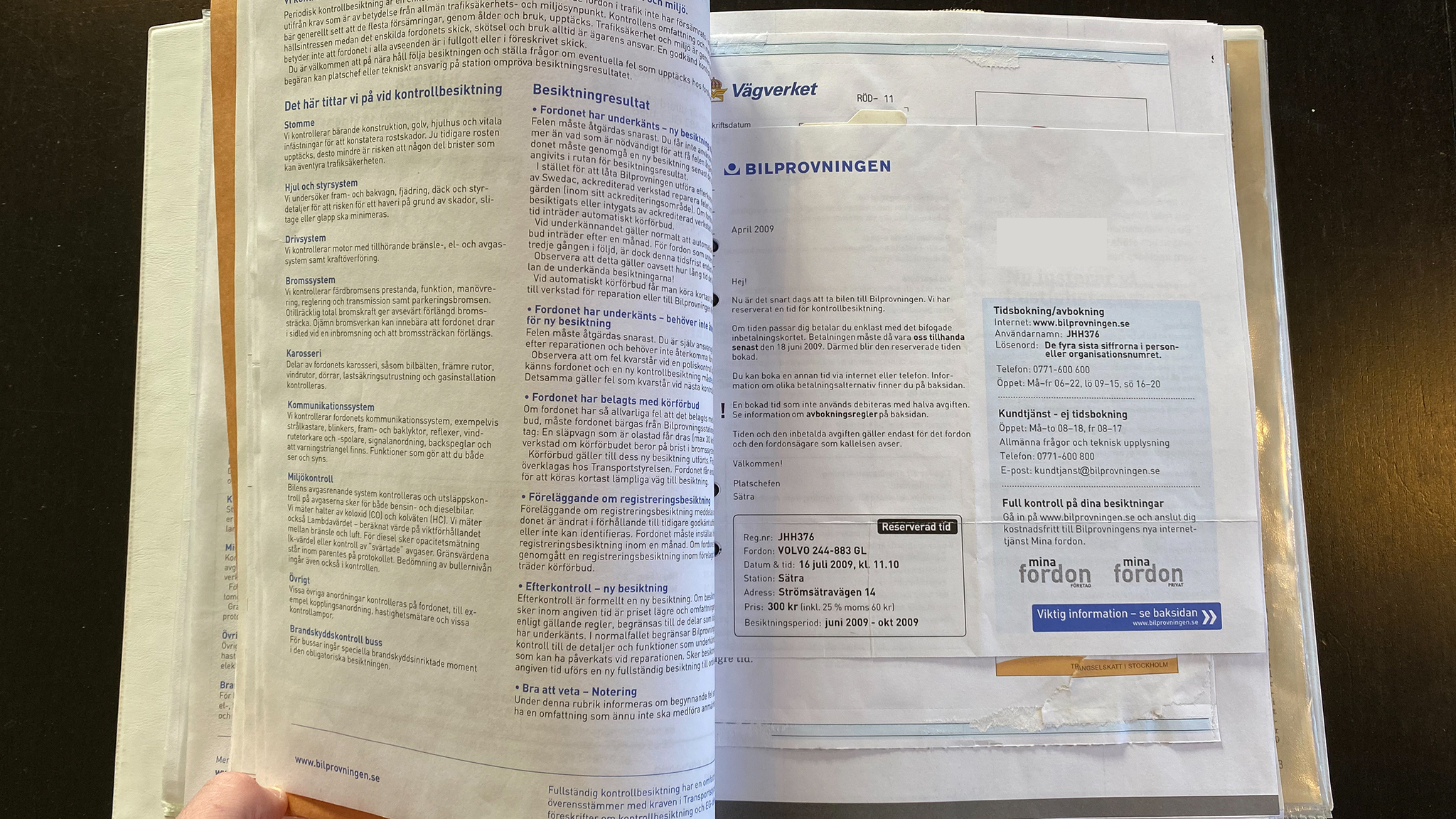 Documentation for 1988 Volvo 240 GL