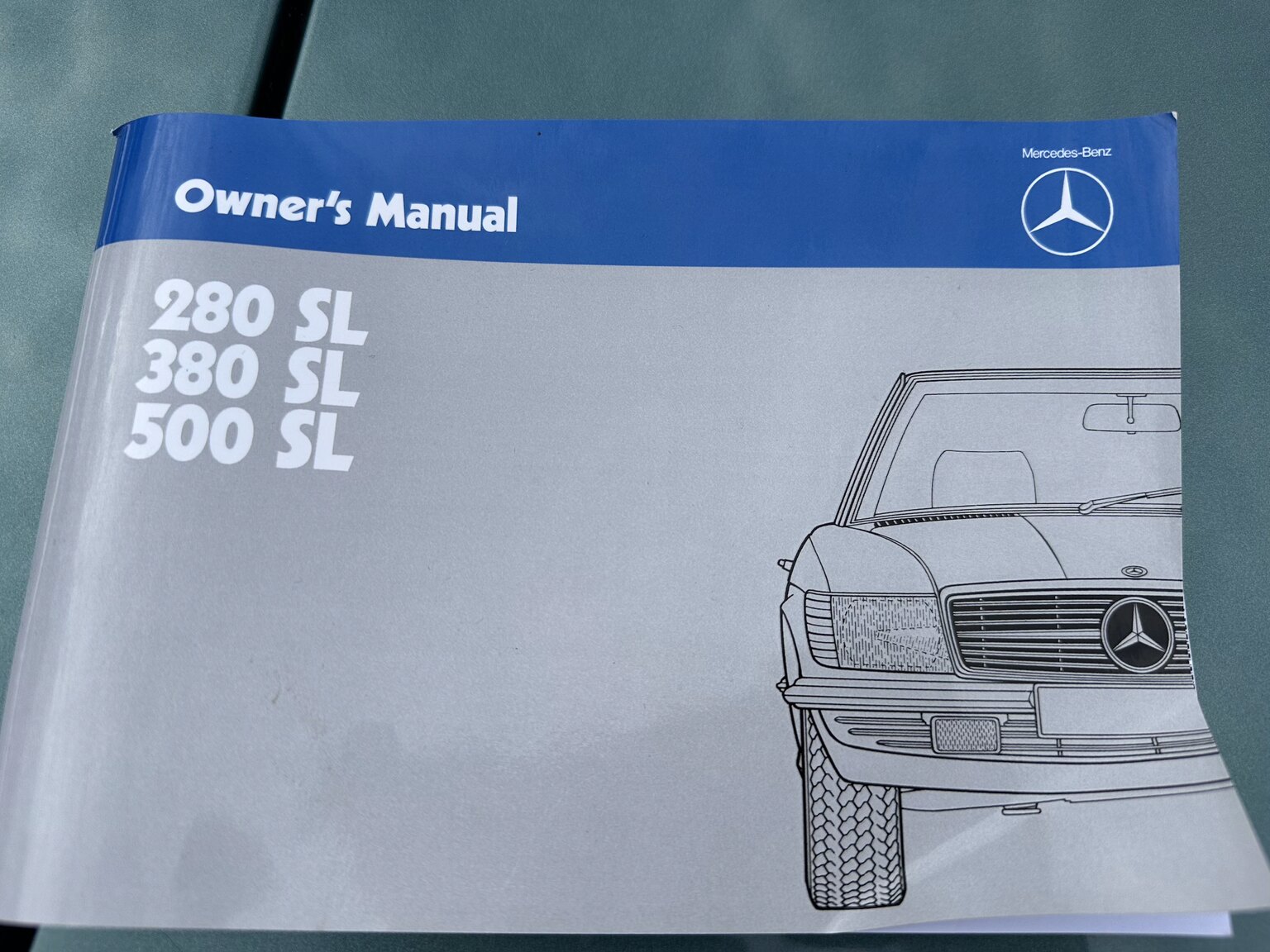 Dokumentation för 1985 Mercedes-Benz 380 SL
