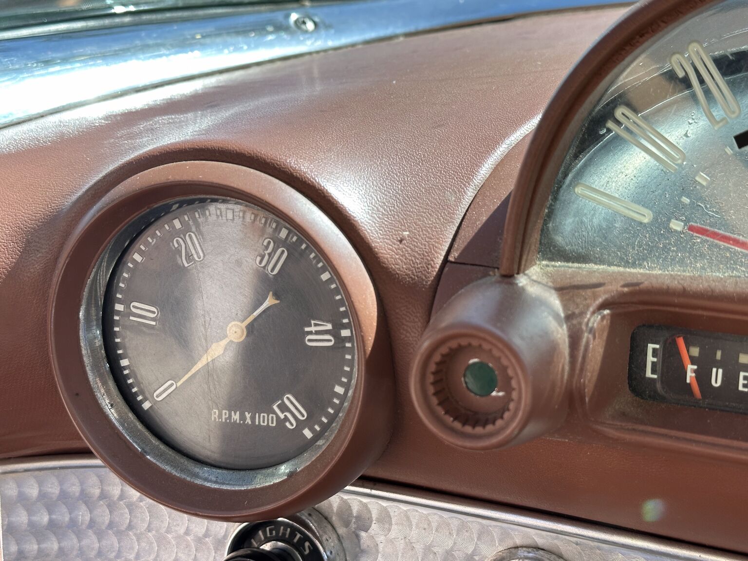 Interiörbild 1956 Ford Thunderbird Convertible