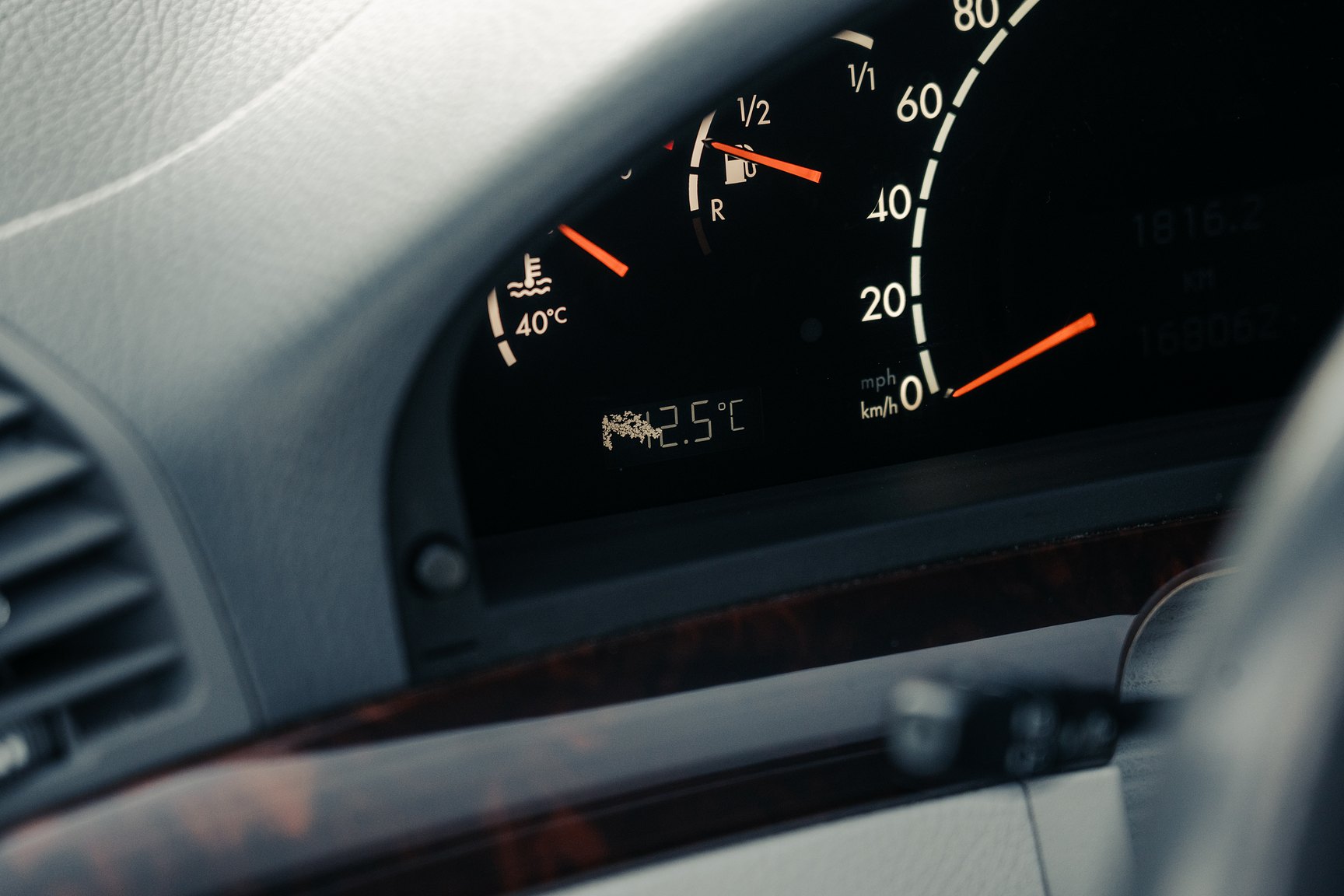 Interiörbild 1999 Mercedes-Benz S 320
