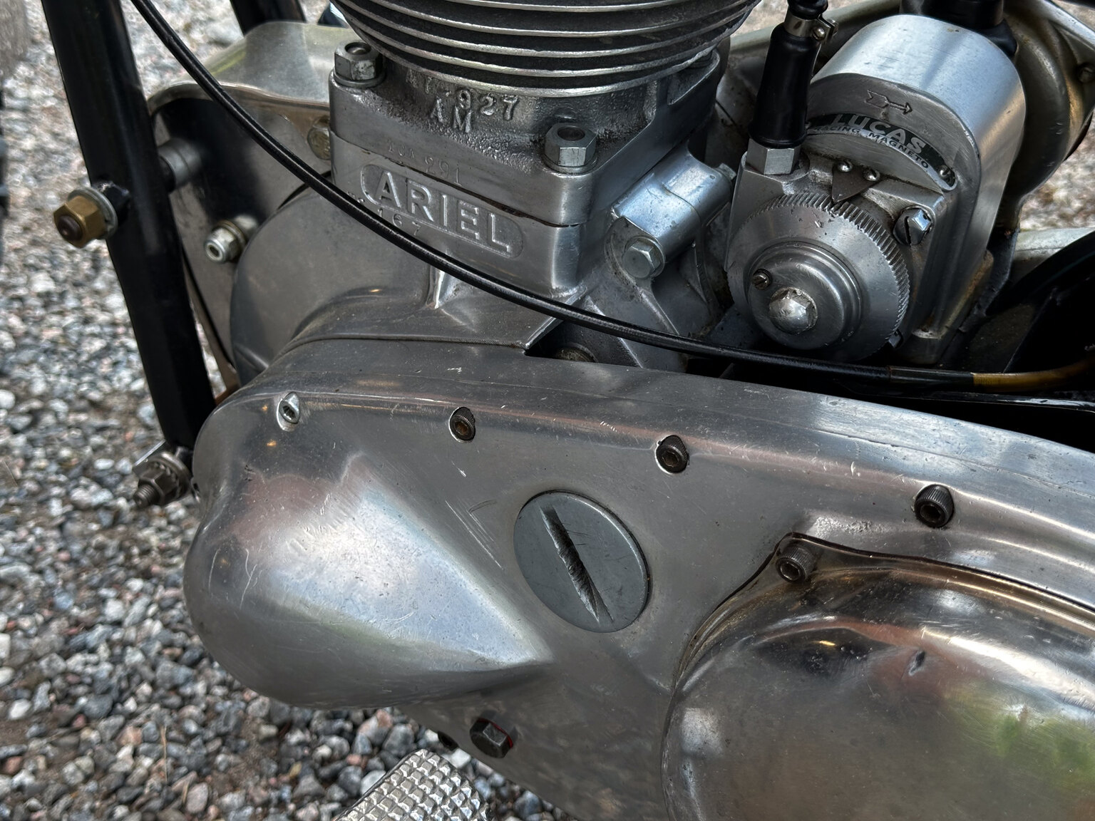 Image of 1954 Ariel HS 500 mechanics