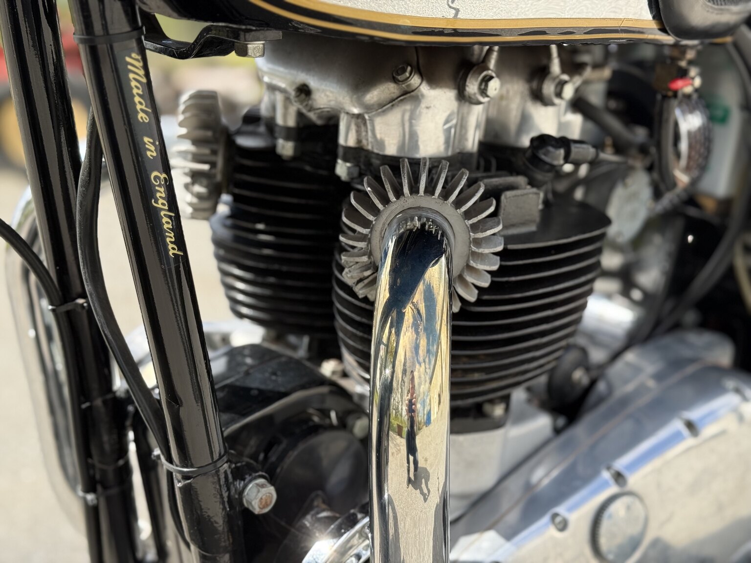 Image of 1956 BSA 650 Golden Flash mechanics