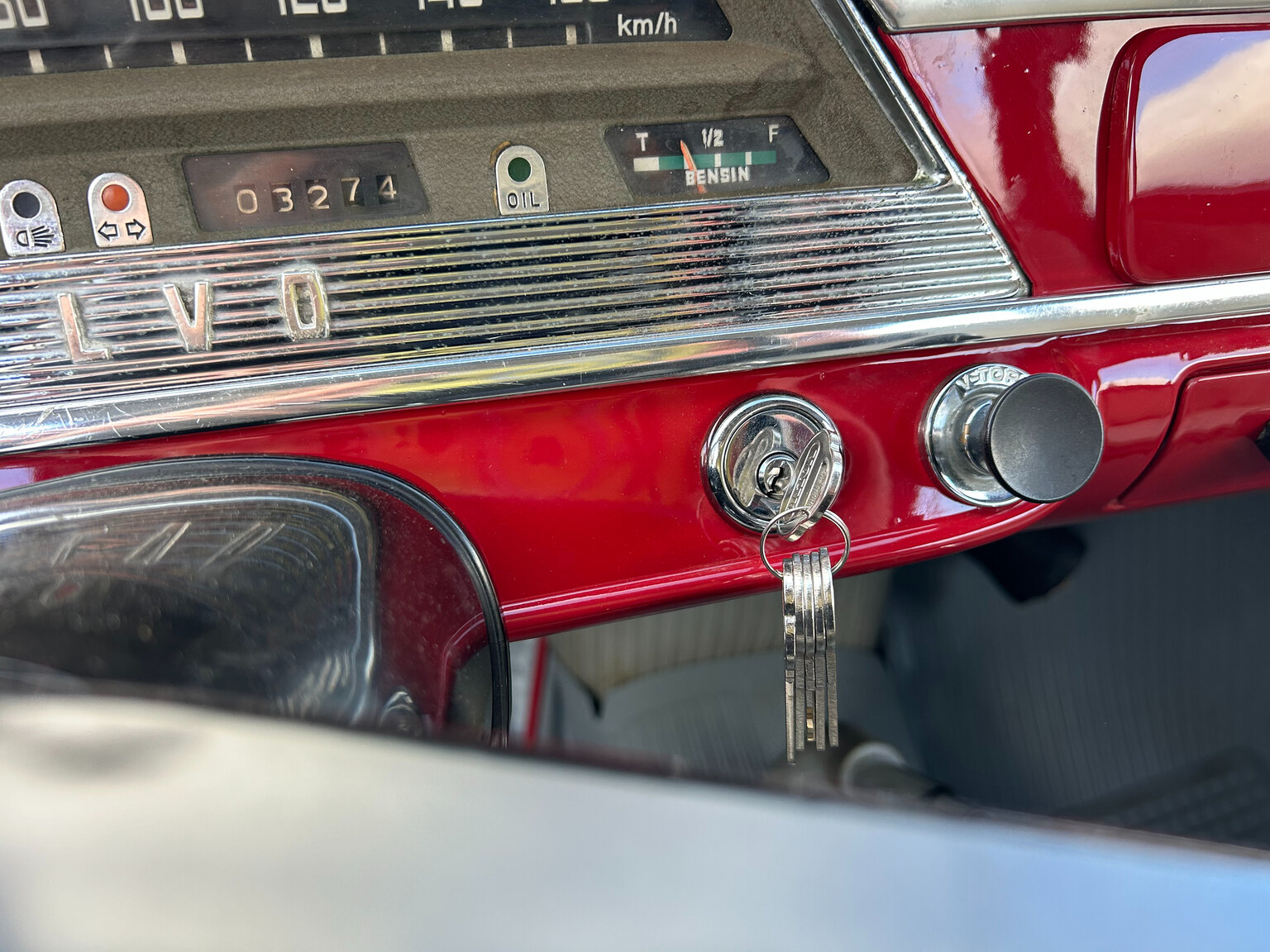 Interior image of 1960 Volvo PV 544A Sport