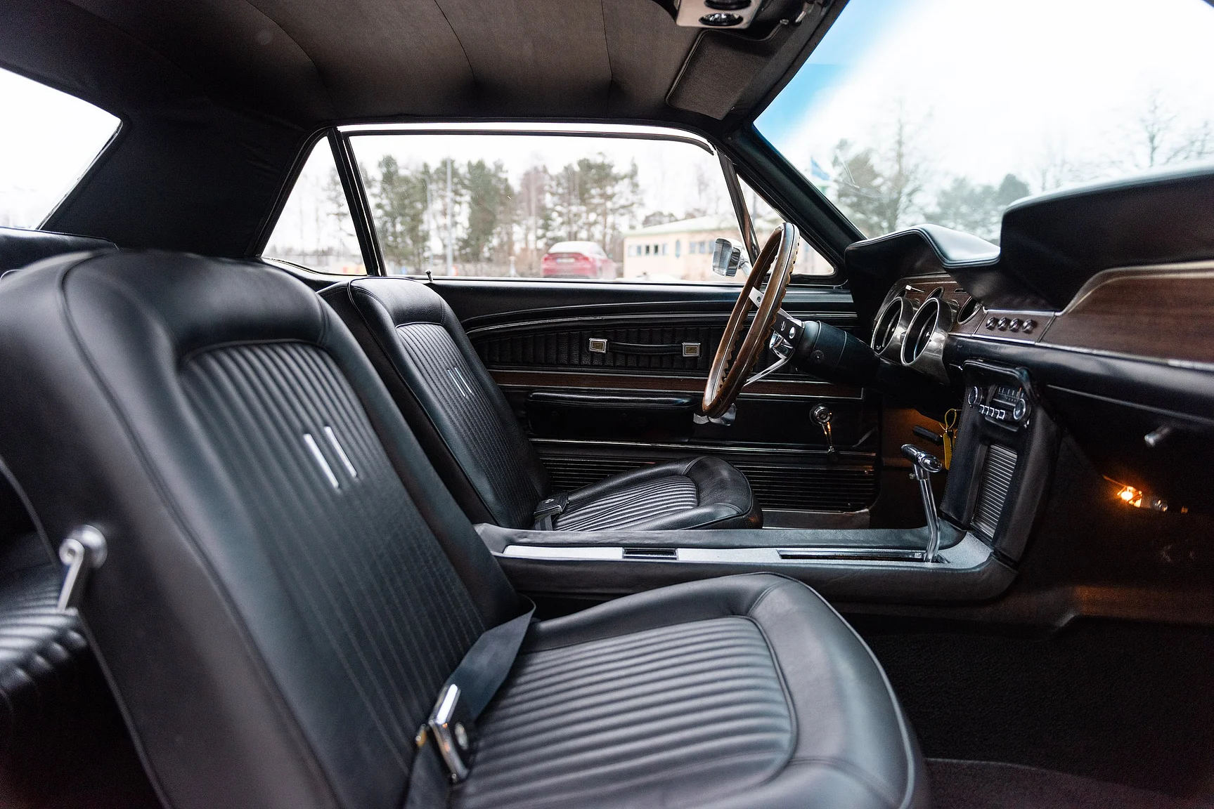 Interiörbild 1968 Ford Mustang GTA S-Code (30)