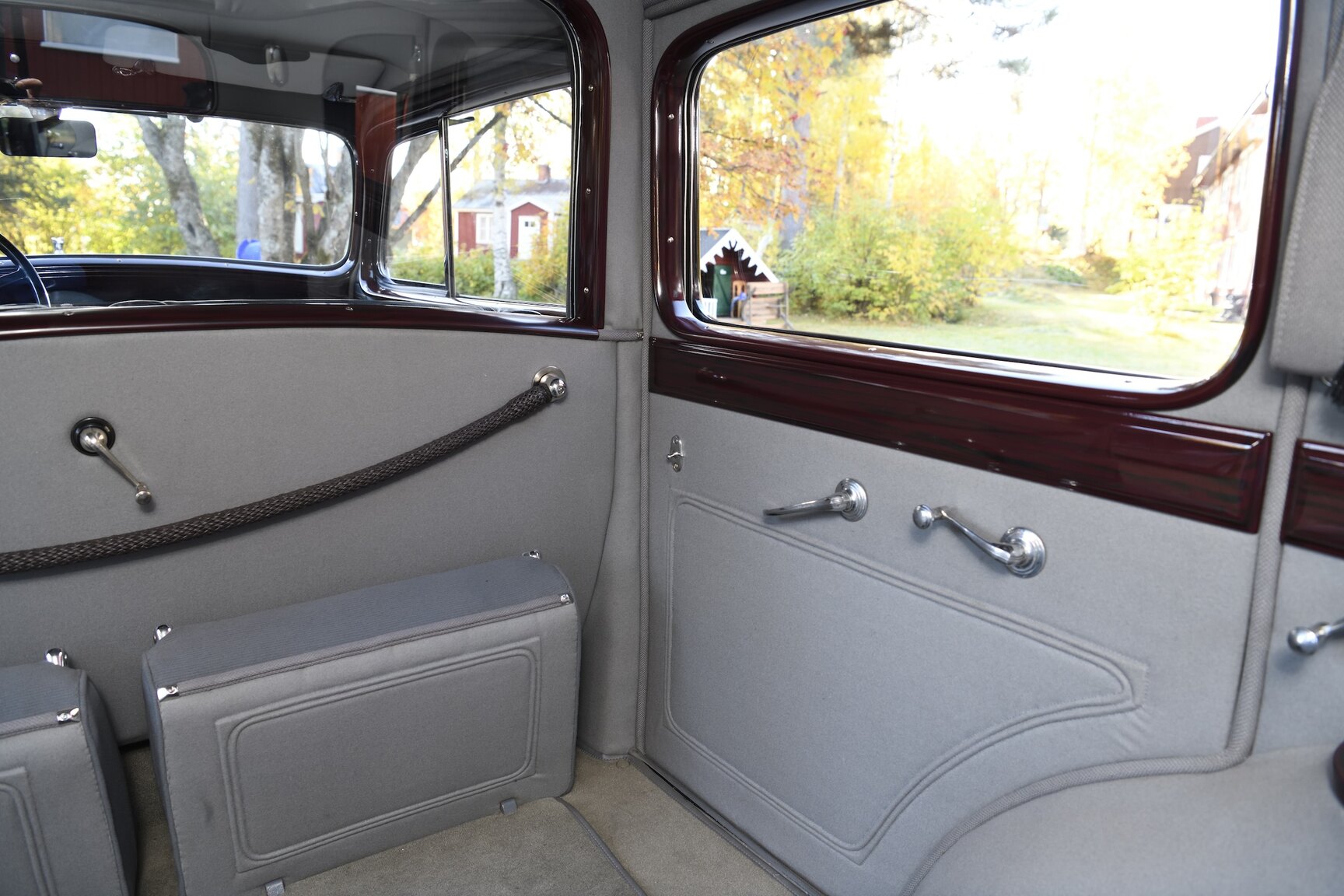 Interiörbild 1934 CADILLAC 355 D IMPERIAL 