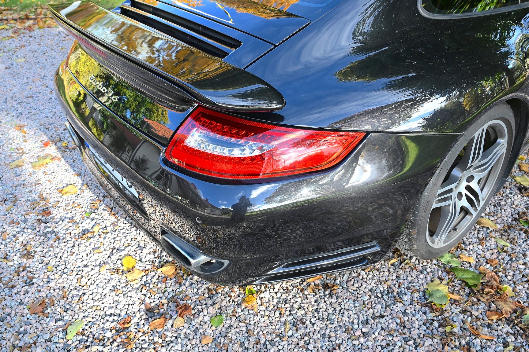 Exteriörbild på 2007 Porsche 911 997 Turbo