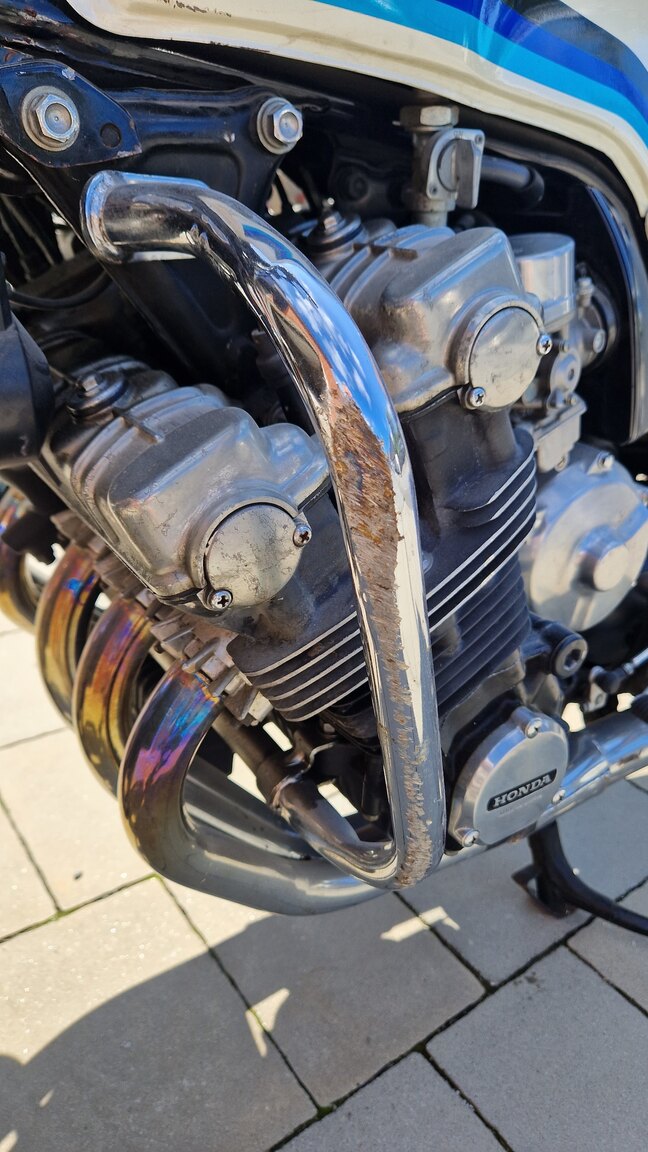 Image of 1982 Honda CBX1000 mechanics