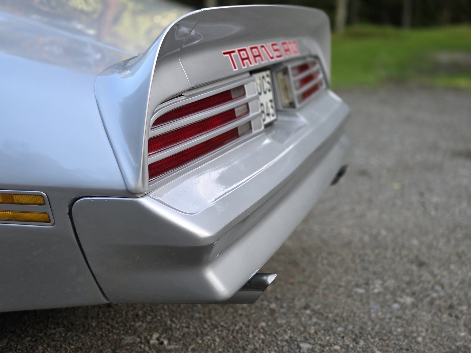 Exteriörbild på 1976 Pontiac Firebird Trans Am
