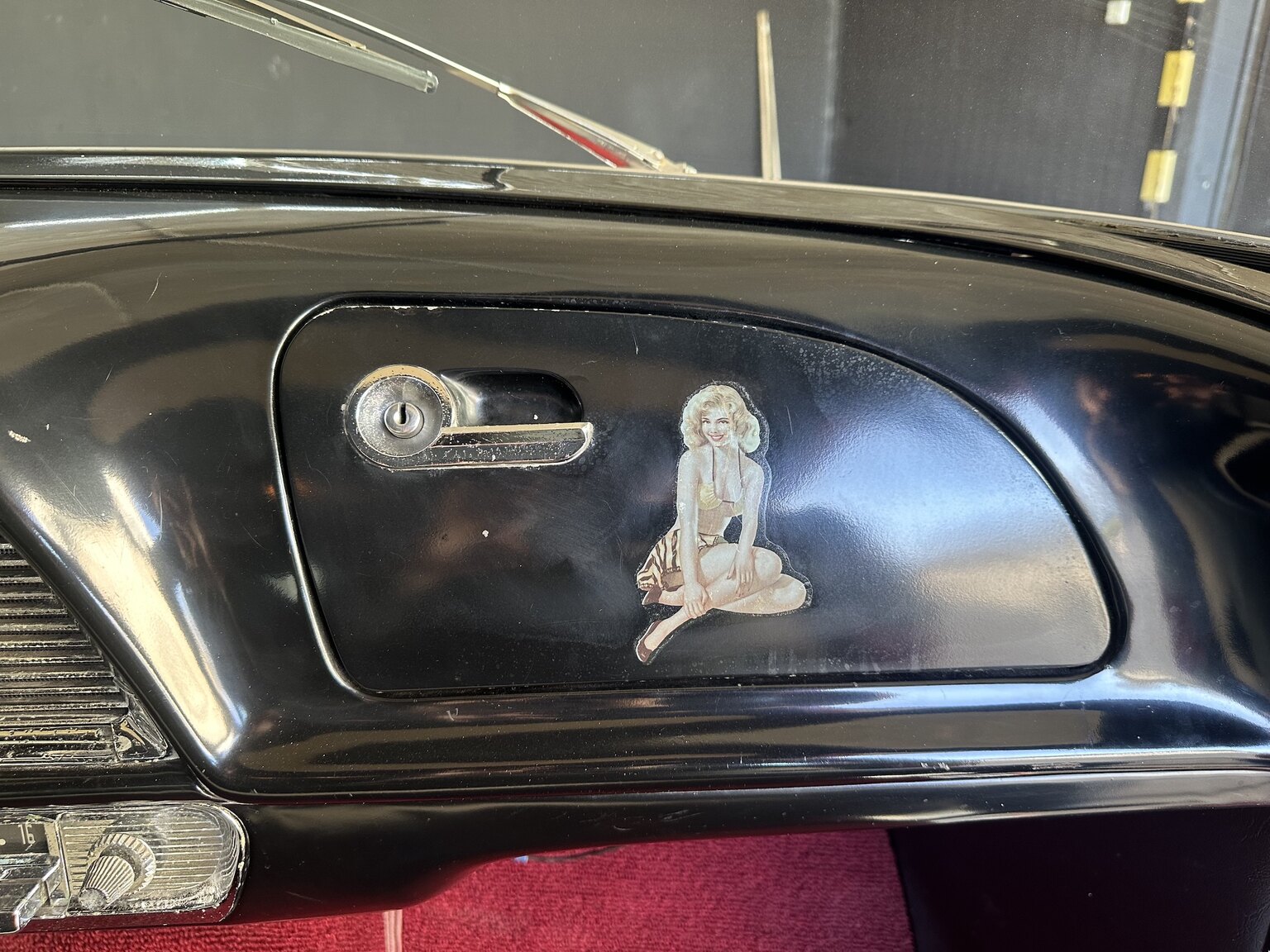 Interior image of 1955 Dodge Custom Royal Sedan HEMI