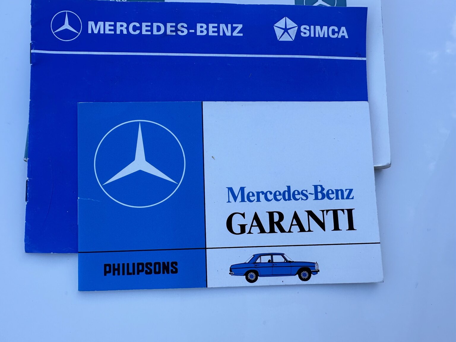 Dokumentation för 1975 Mercedes Benz 200