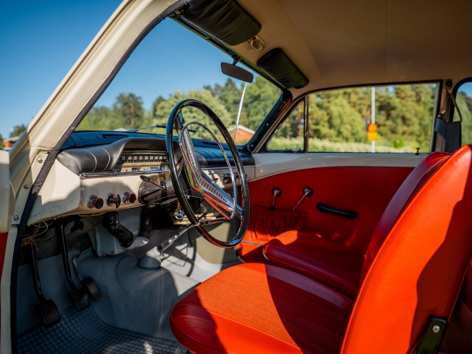 Interiörbild 1962 Volvo Amazon 1.8