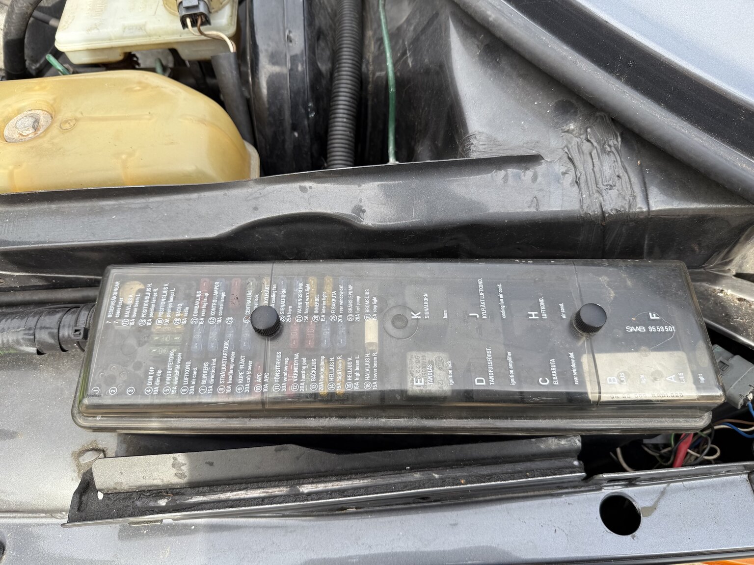 Image of 1987 SAAB 900 Cabriolet 2.0 Turbo T16 mechanics