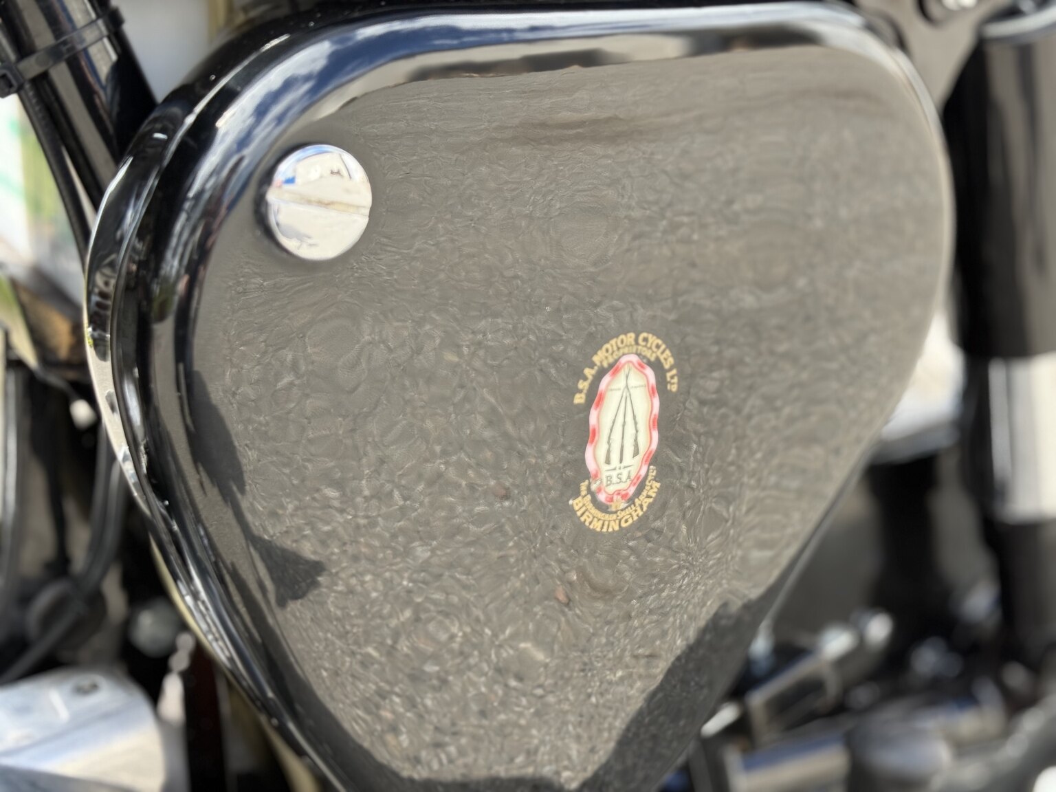 Exterior image of 1956 BSA 650 Golden Flash