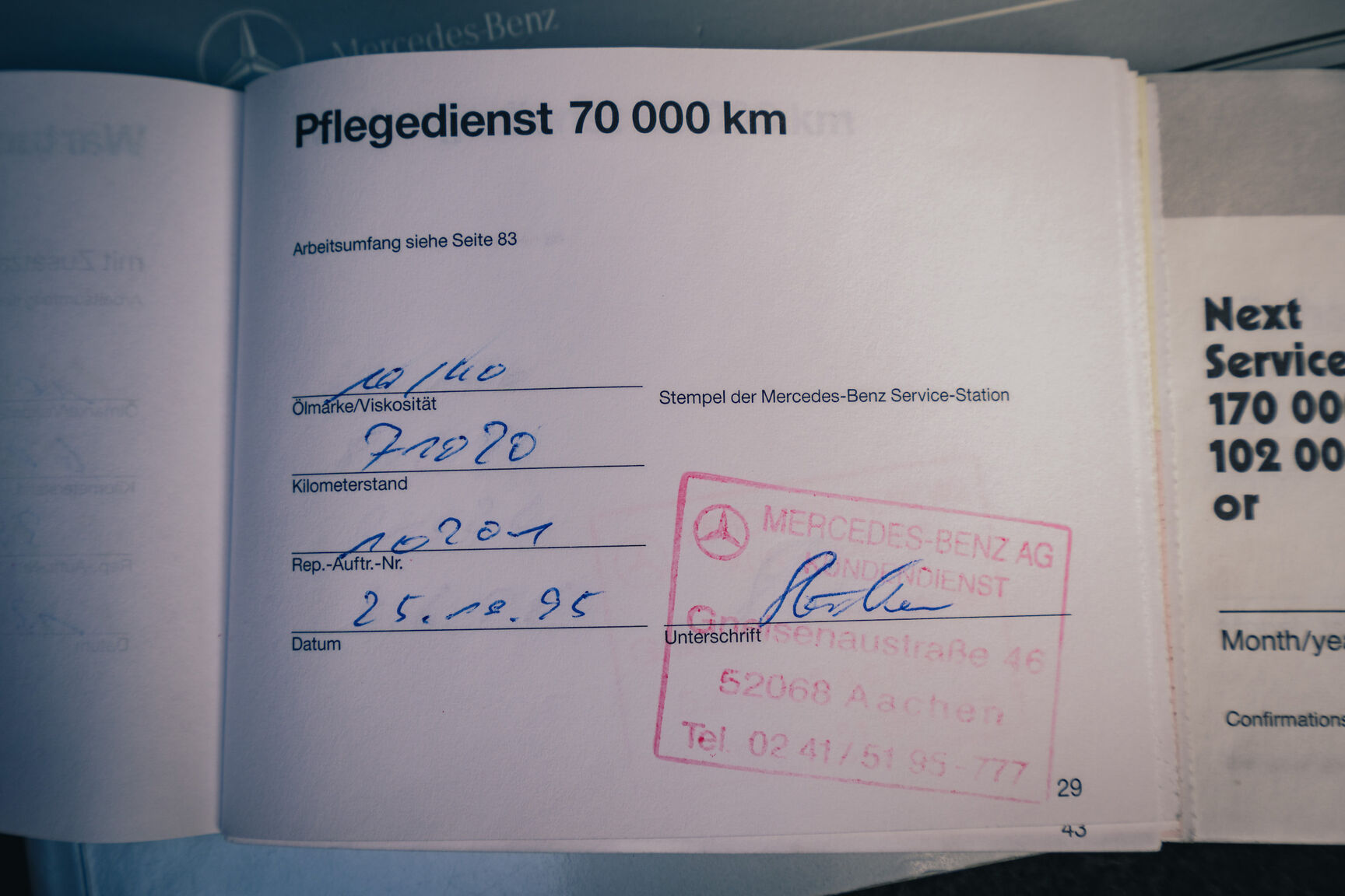 Dokumentation, 1992 Mercedes-Benz 500 SE (10)