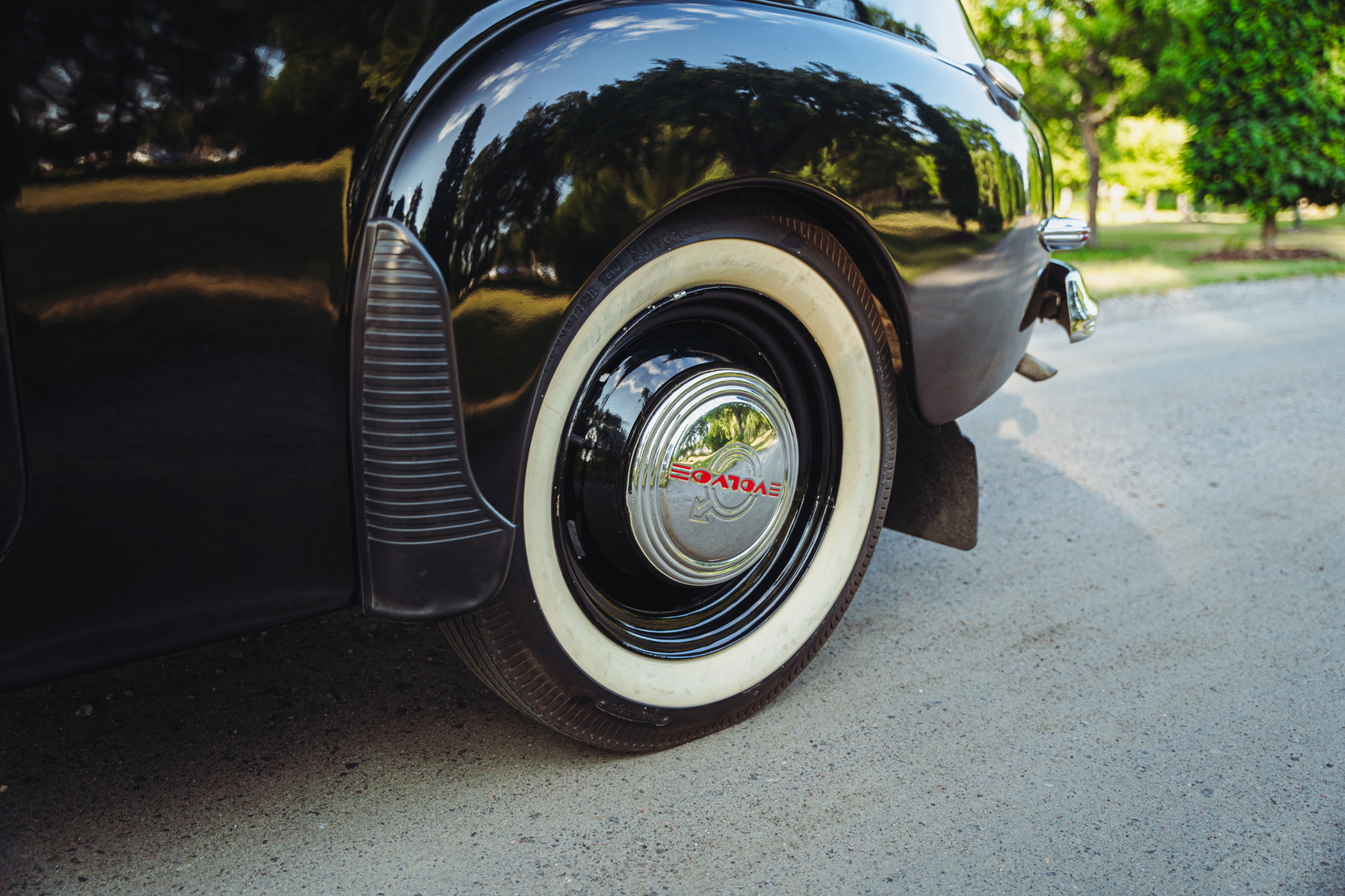 Exteriörbild på 1947 Volvo PV 444 1947