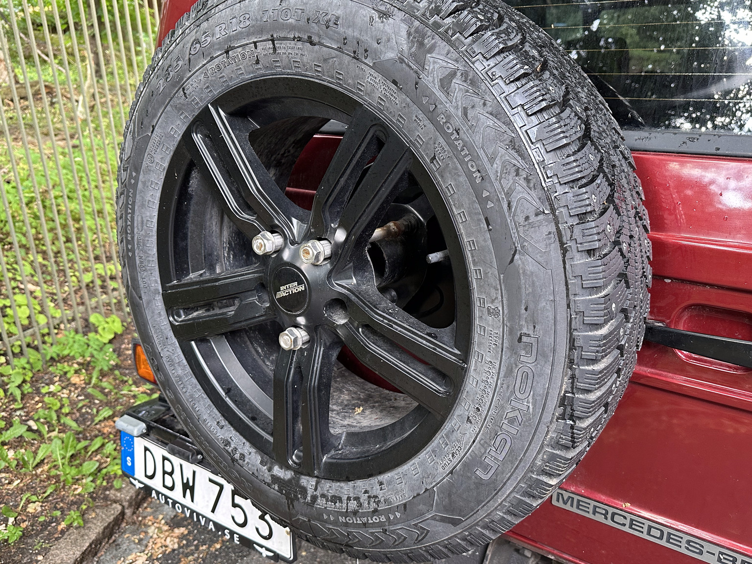 Exteriörbild på 1986 Mercedes 280 GE (47)