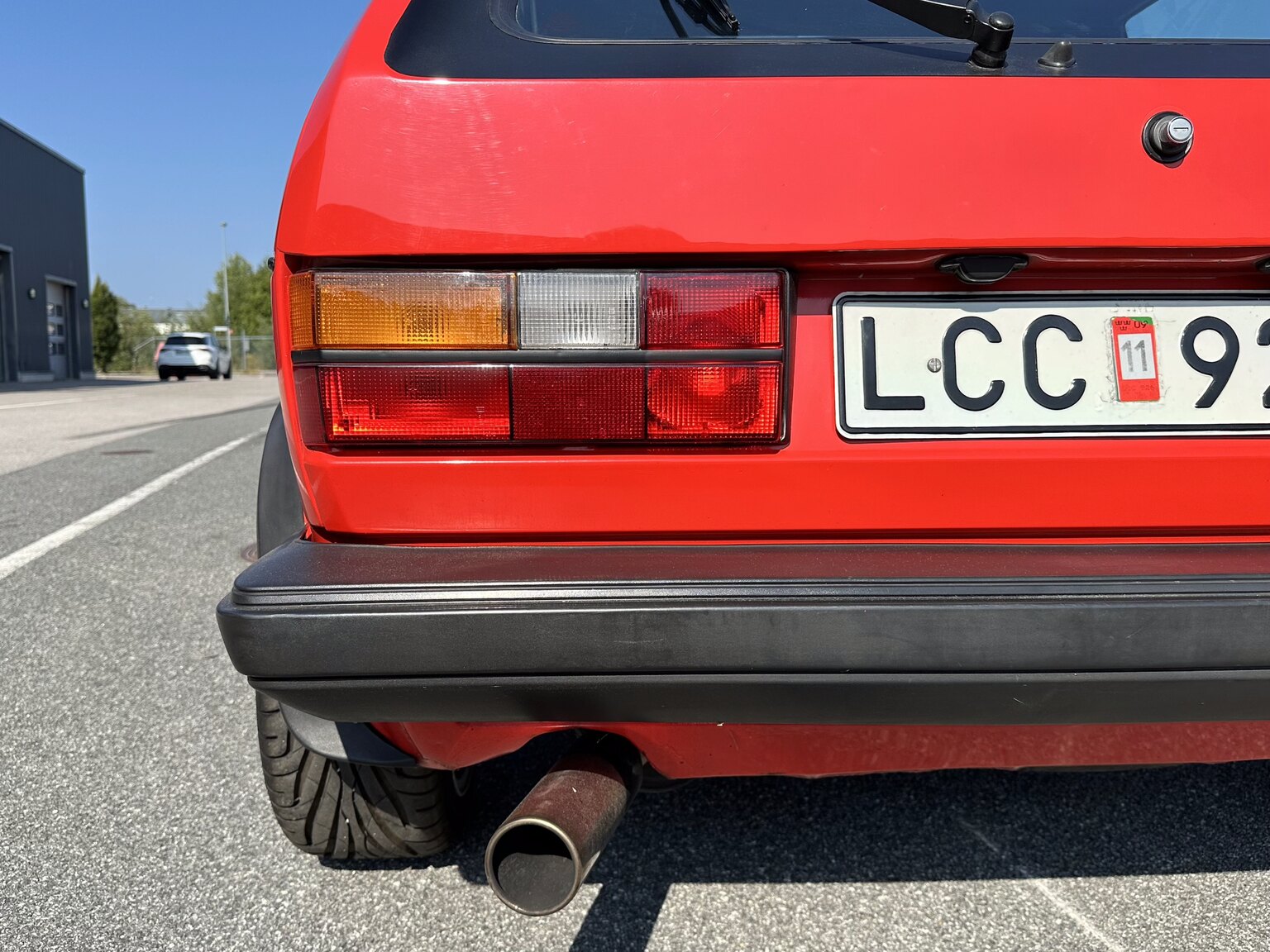 Aussenfoto 1984 Volkswagen Golf GTI