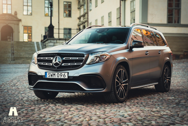 Exteriörbild på 2017 Mercedes-Benz GLS 63 AMG