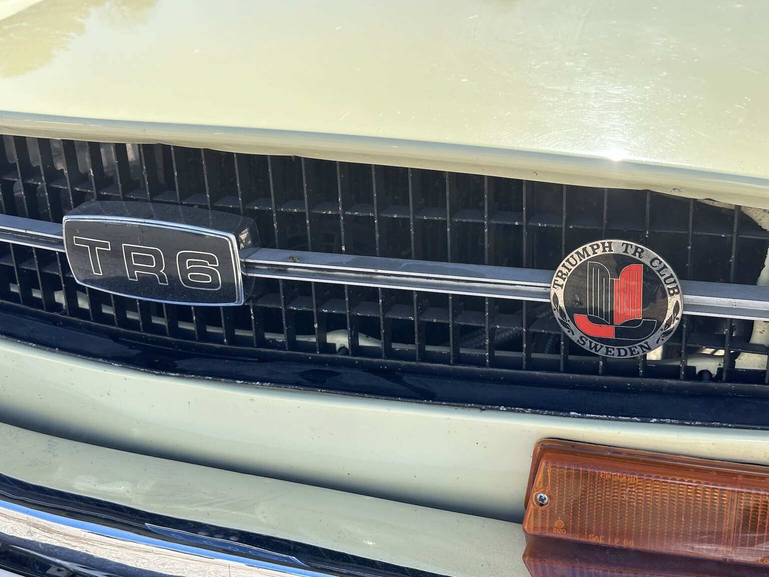 Exterior image of 1971 Triumph TR6