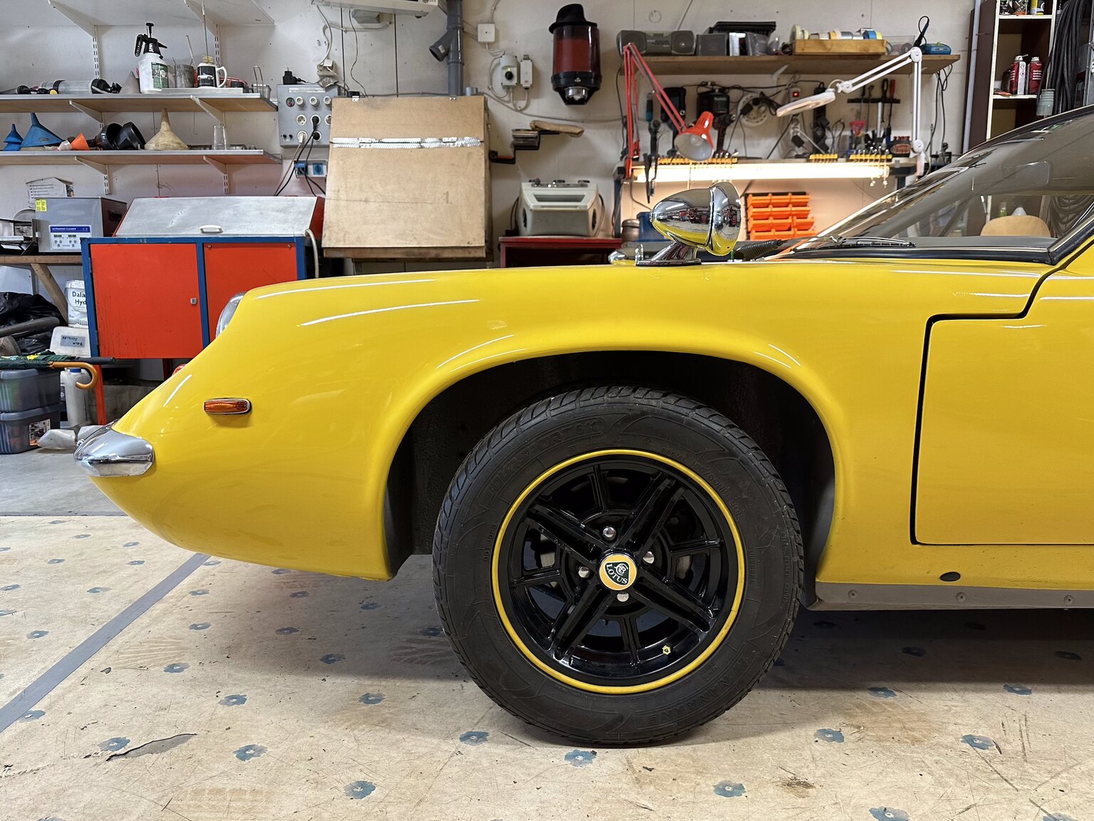 Exteriörbild på 1970 Lotus Europa S2