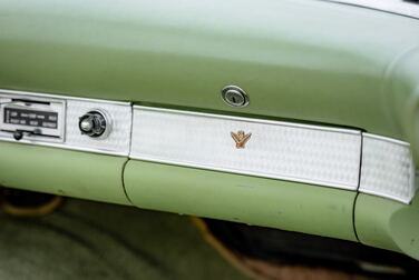 Interior image of 1956 Ford Thunderbird