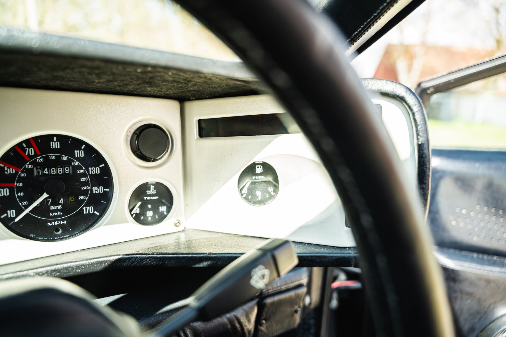 Interiörbild 1983 Lotus Esprit Turbo 2.2