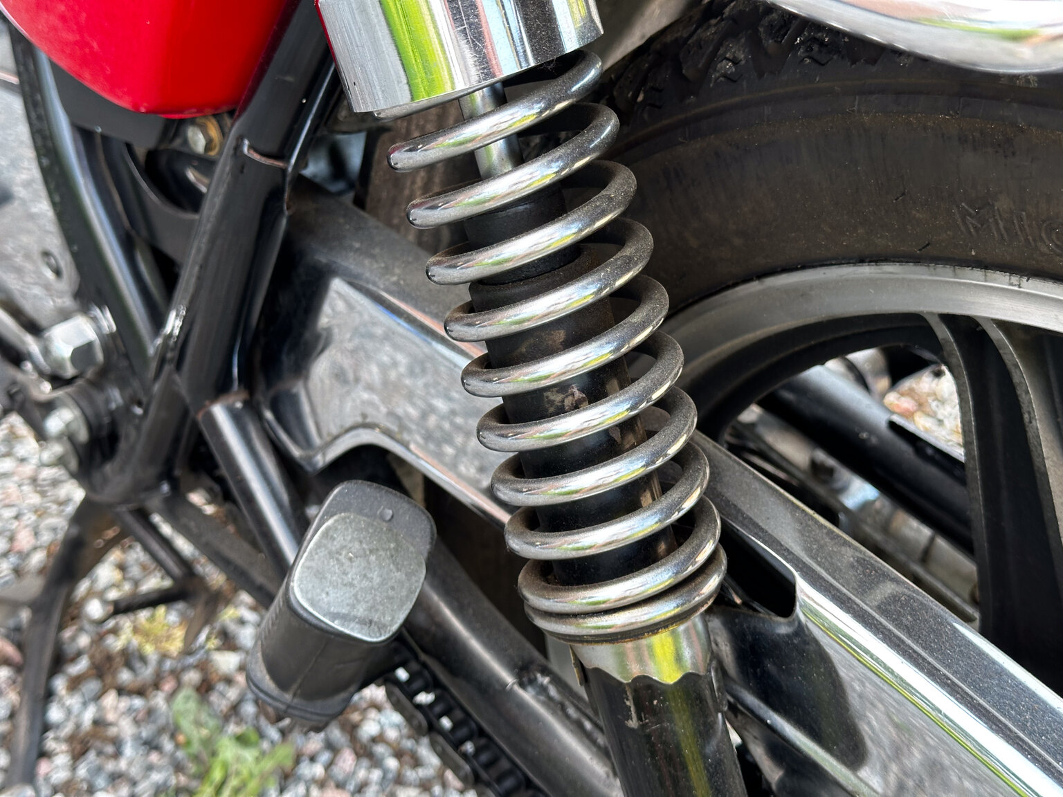 Image of 1979 Yamaha SR500 mechanics