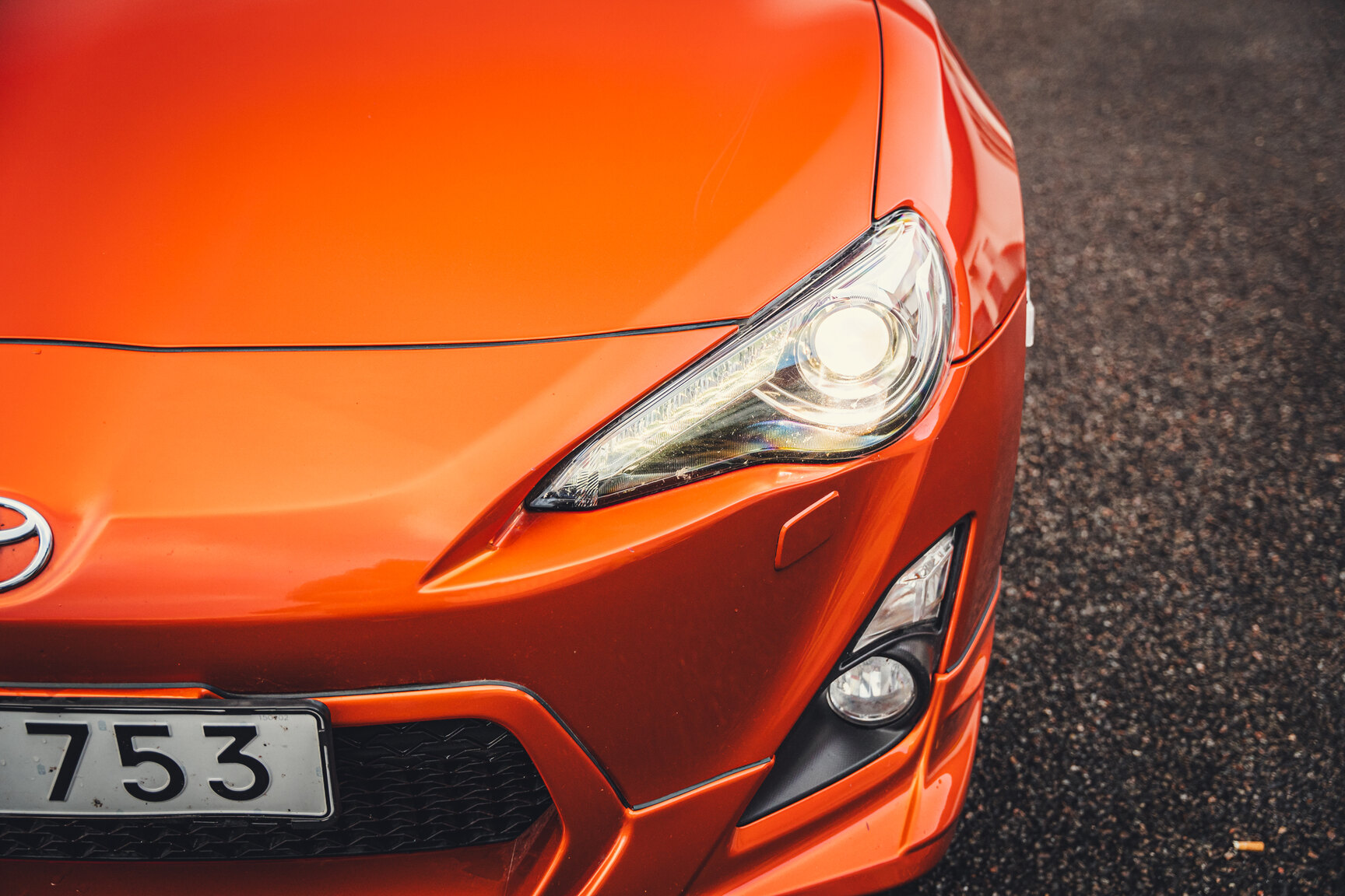 Exteriörbild på 2015 Toyota GT86 TRD-edition - Ett sista race
