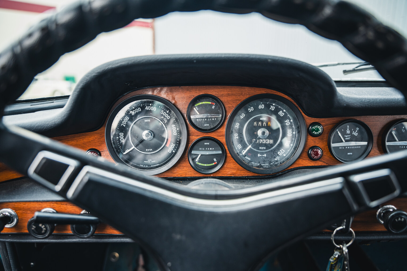 Innenraumfoto von 1972 Volvo 1800 ES