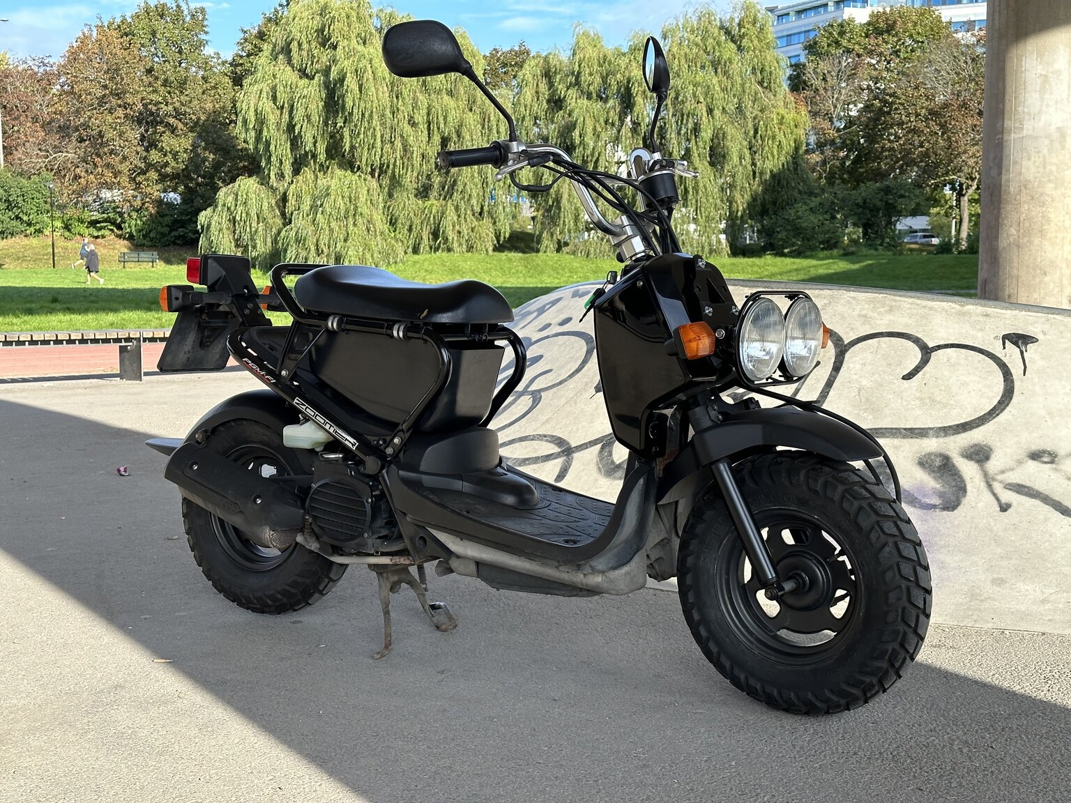 Exteriörbild på 2010 Honda NPS 50 Zoomer