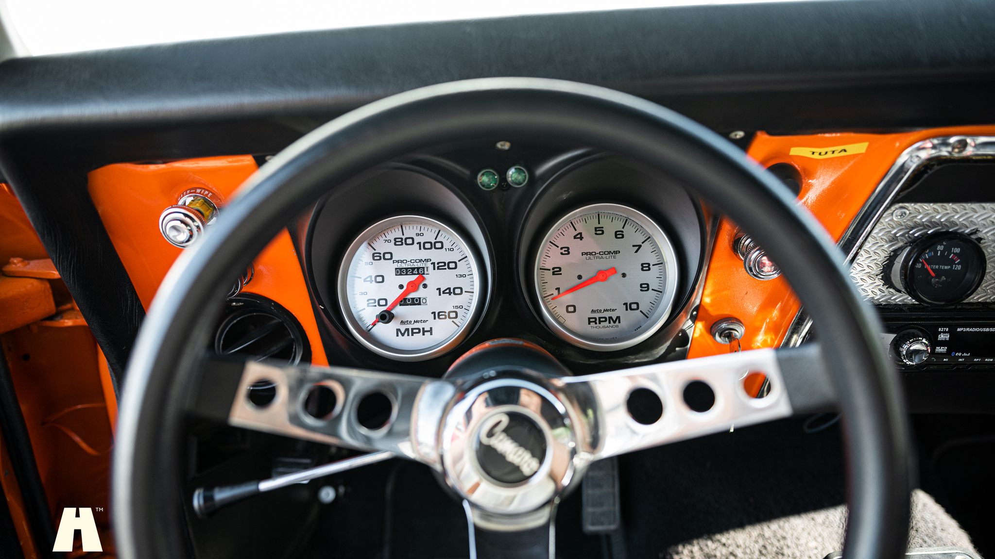 Interiörbild 1968 Chevrolet Camaro Resto