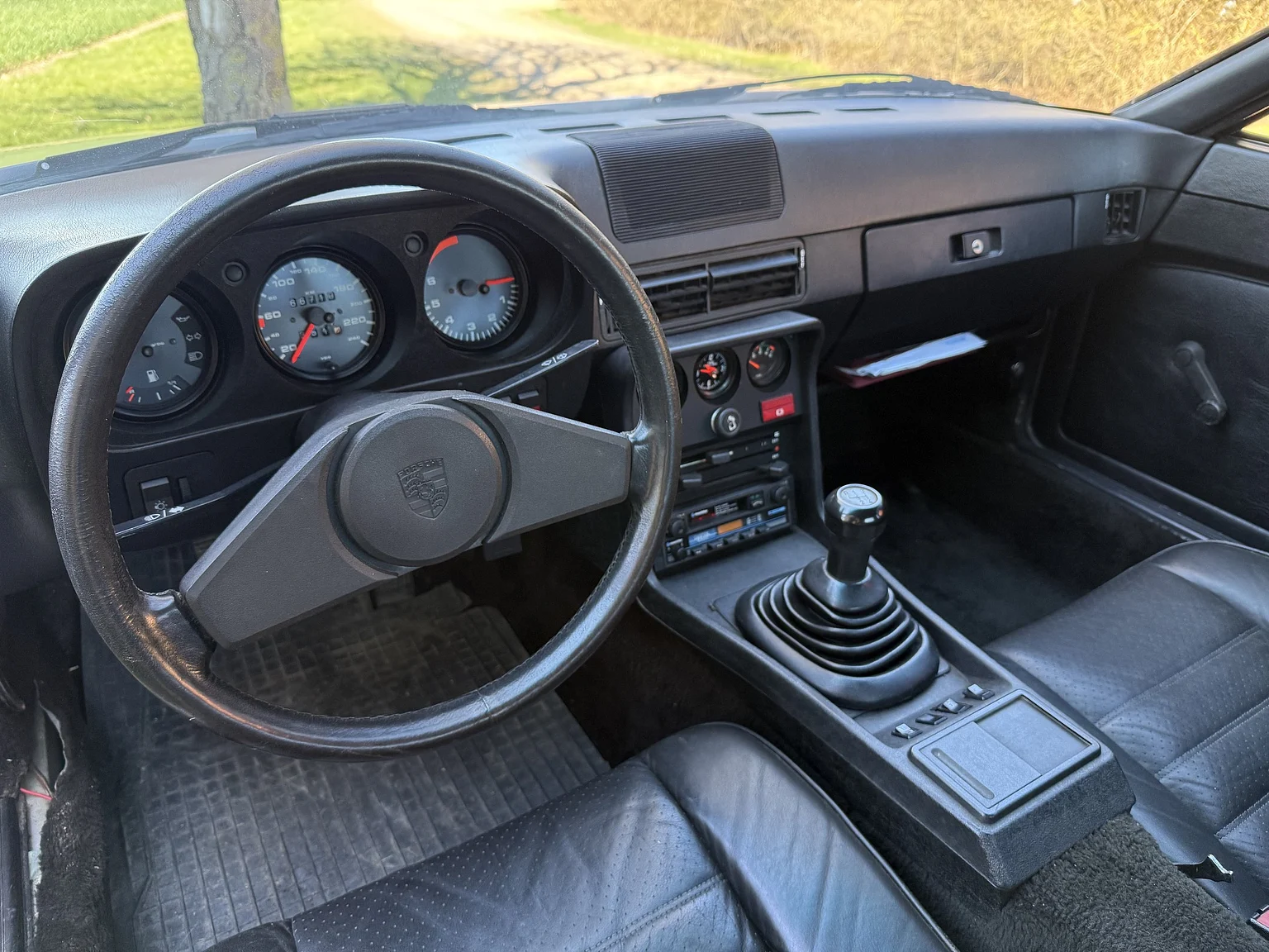 Interiörbild 1979 Porsche 924  (9)